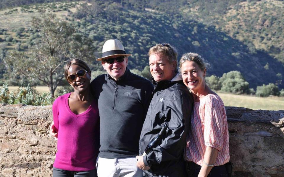 Mark Chipperfield and friends in Australia