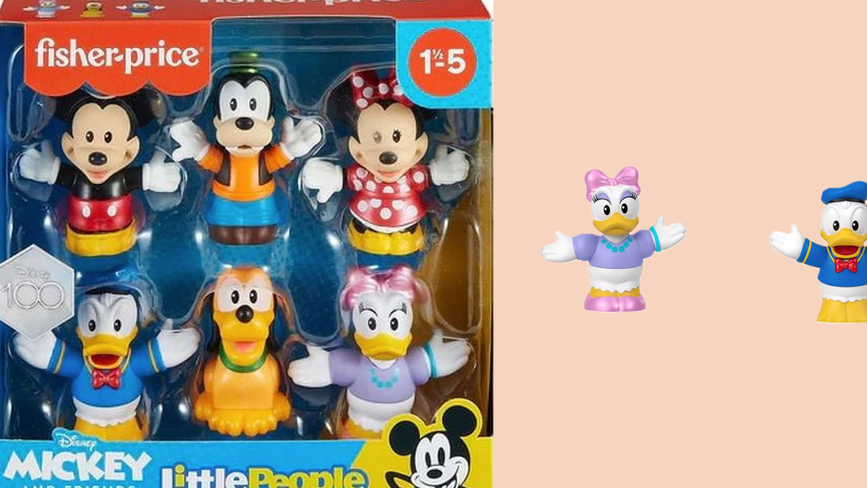 fisher price little people mickey and friends figures