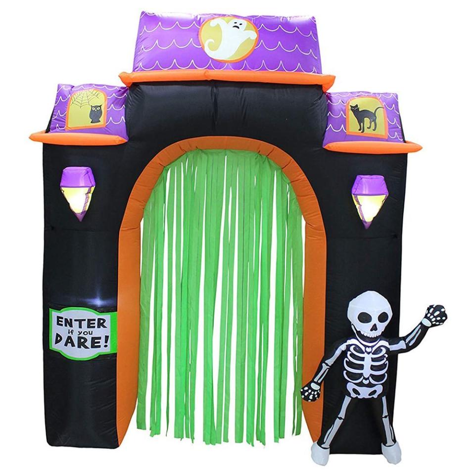 10) 8-Foot Inflatable Haunted House Archway