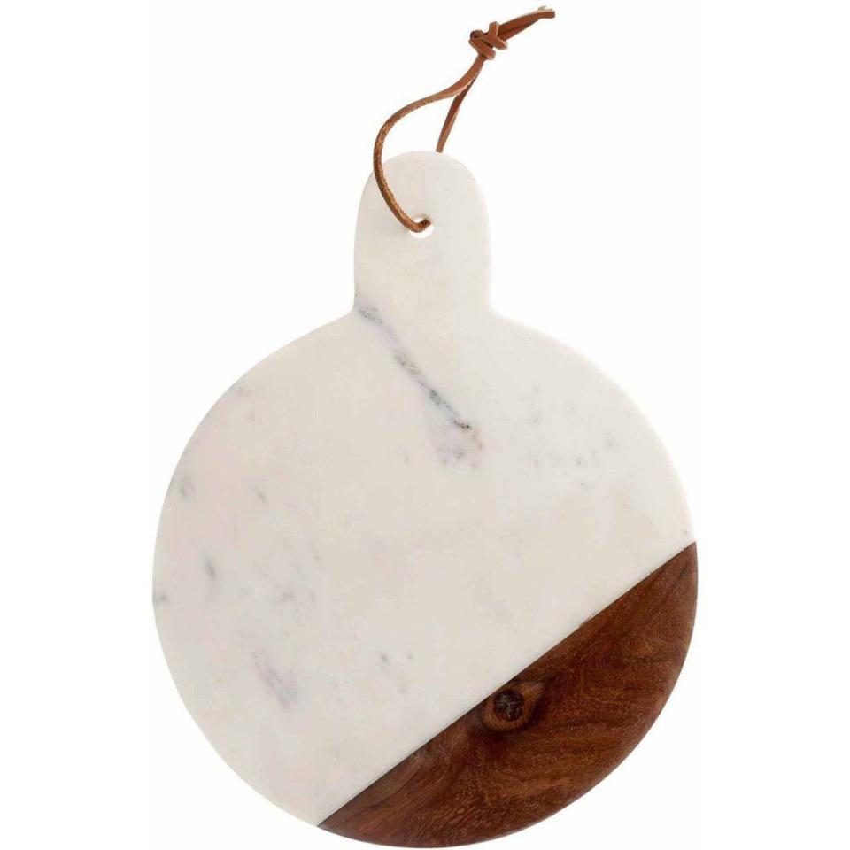 Thirstystone White Marble Paddle Cheese Board