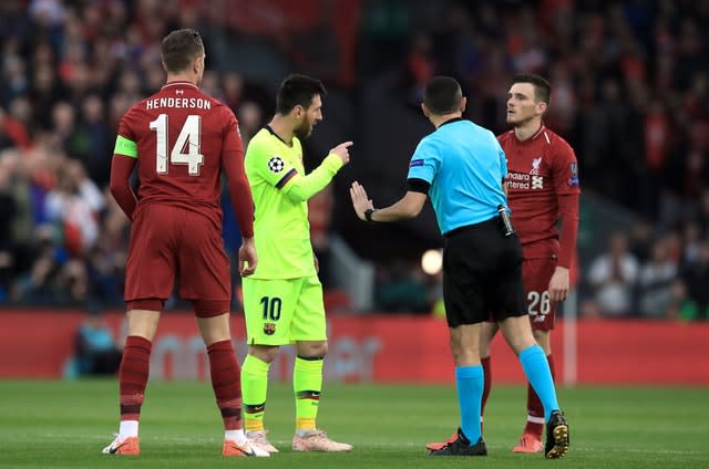 Liverpool v Barcelona – UEFA Champions League – Semi Final – Second Leg – Anfield