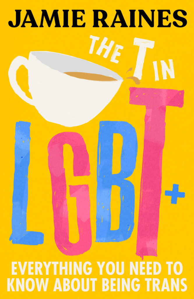 The T in LGBT book cover. (Image: Provided)