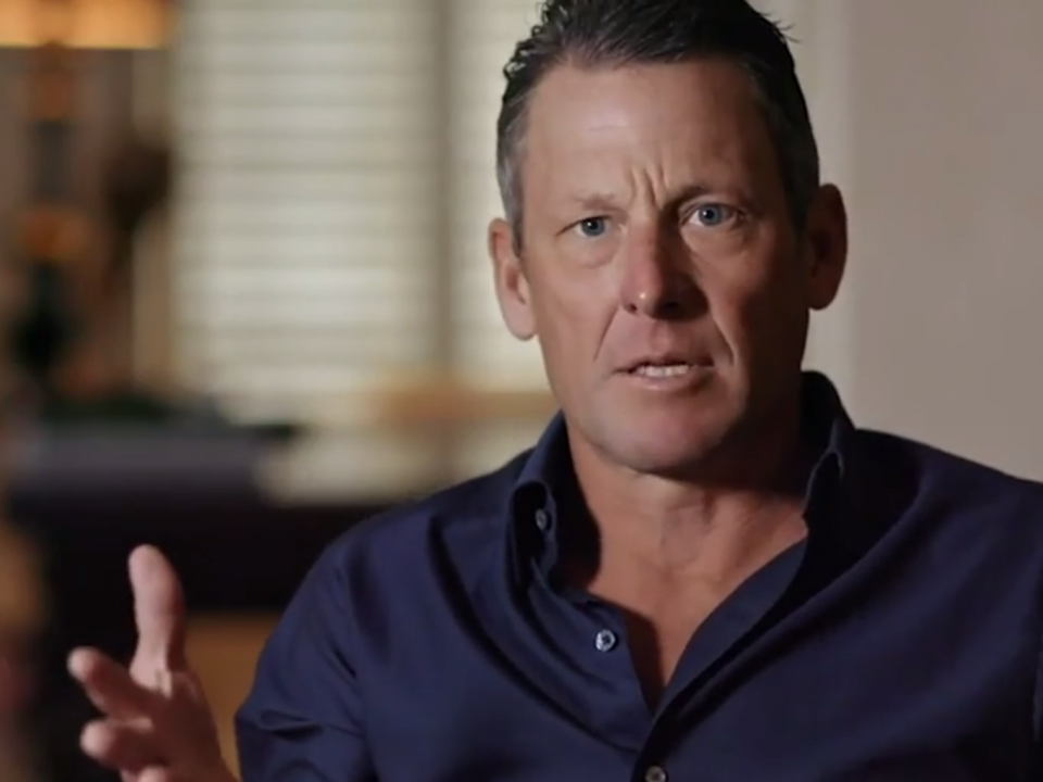 Lance Armstrong in the documentary Lance: (ESPN)