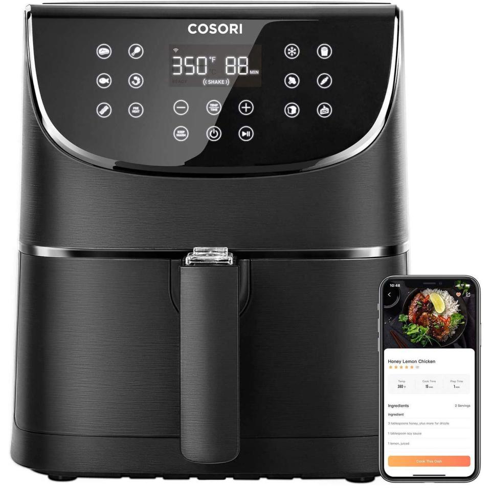 Smart WiFi Air Fryer w/ 13 Cooking Functions