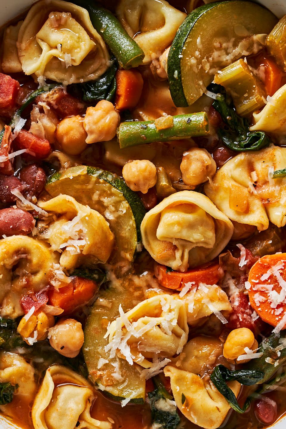 Creamy Tortellini Minestrone