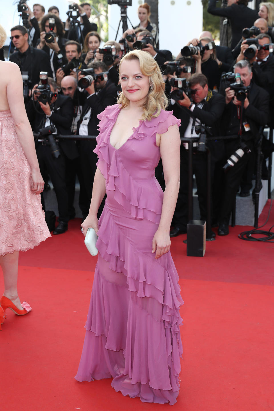 Elisabeth Moss au festival de Cannes