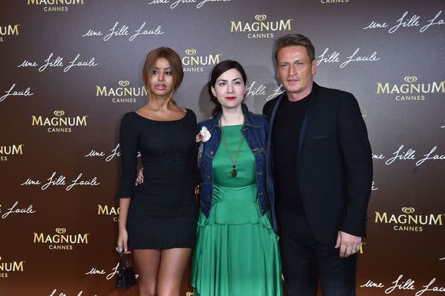 Zahia Dehar, Rebecca Zlotowski et Benoît Magimel