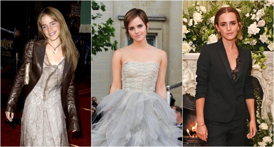 Emma Watson's style evolution