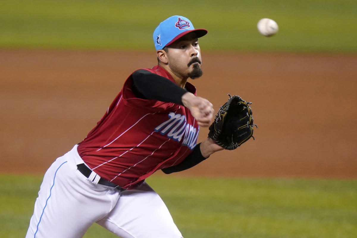 LAD@WSH: Lopez strikes out nine in his MLB debut 