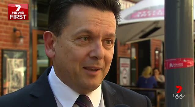 South Australian Senator Nick Xenophon has called for more transparency when bureaucrats travel abroad. Photo: 7 News