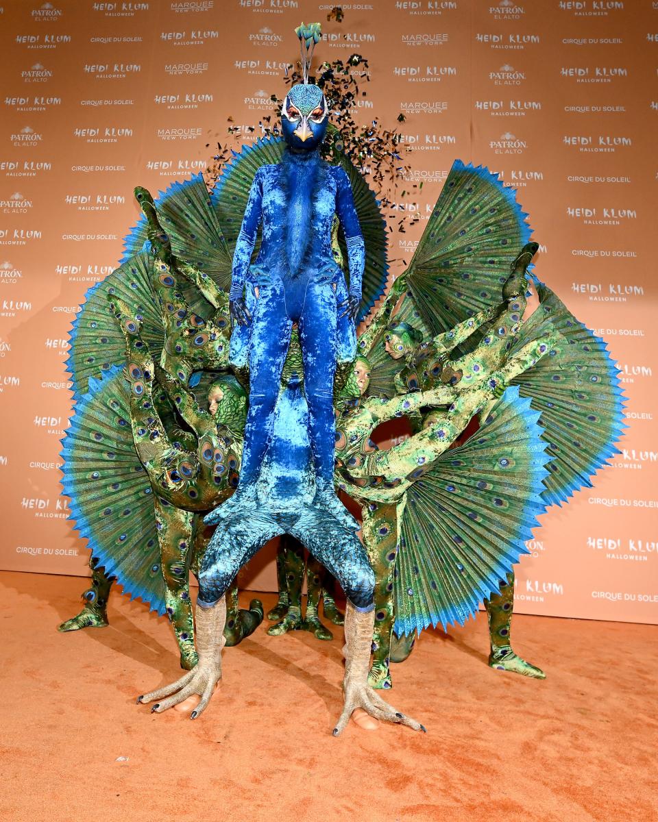 Heidi Klum attends her 22nd annual Halloween party, presented by Patron El Alto at Marquee, on Oct. 31, 2023, in New York City.