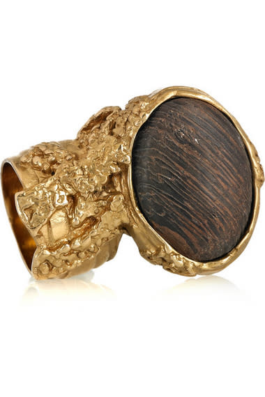 Yves Saint Laurent arty natural ring, $275, at Net-a-Porter