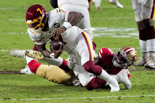 Washington Leads NFC East After Gritty 23-15 Win Over 49ers – NBC