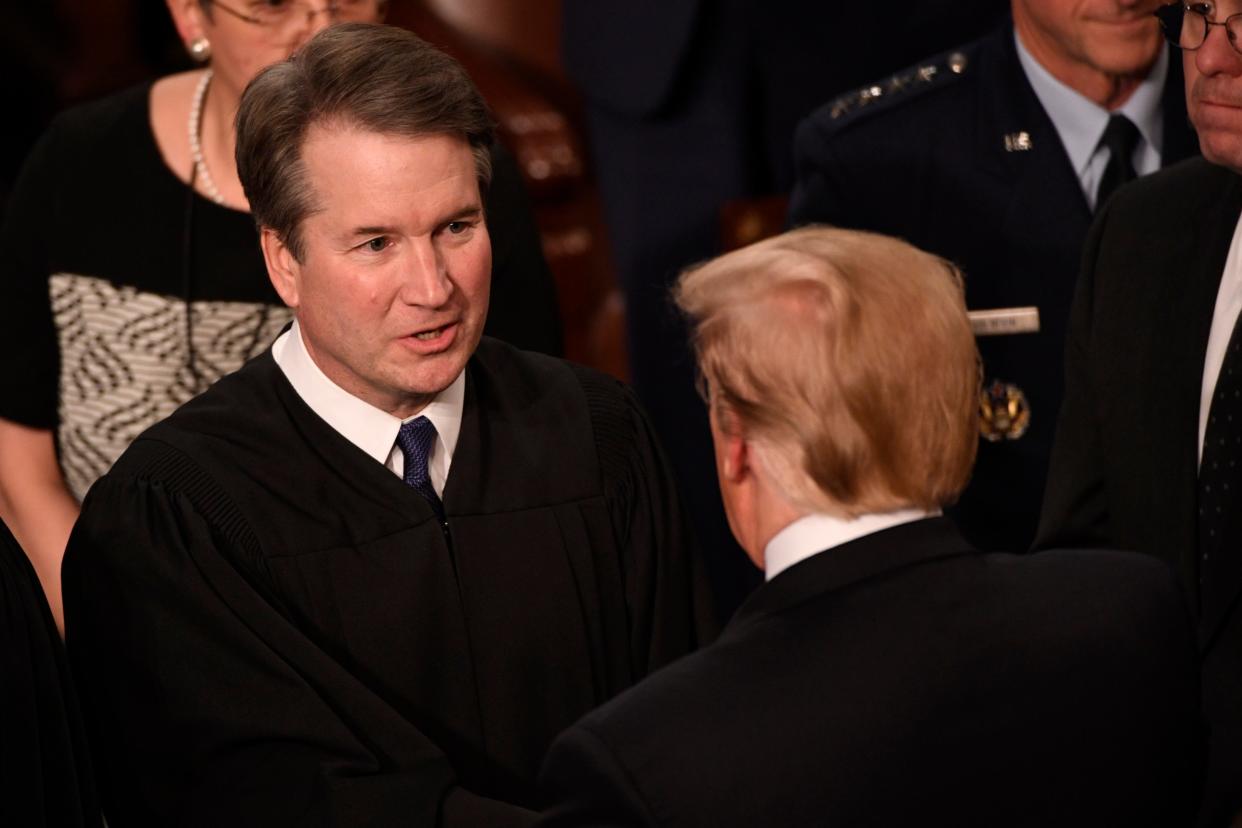 Justice Brett Kavanaugh was one of President Donald Trump's picks for the Supreme Court.