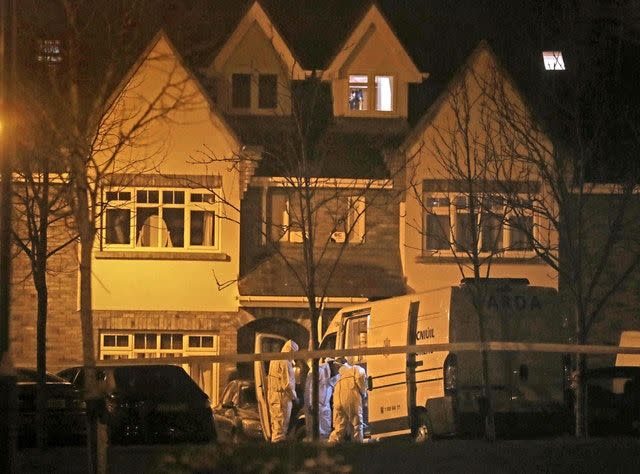 The bodies of three children were found in the home  in Co Dublin (Picture: PA)