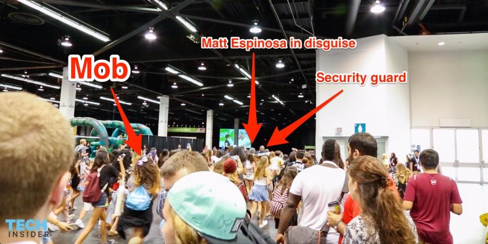 vidcon 2015 youtube teen girls matt espinosa 36 skitch