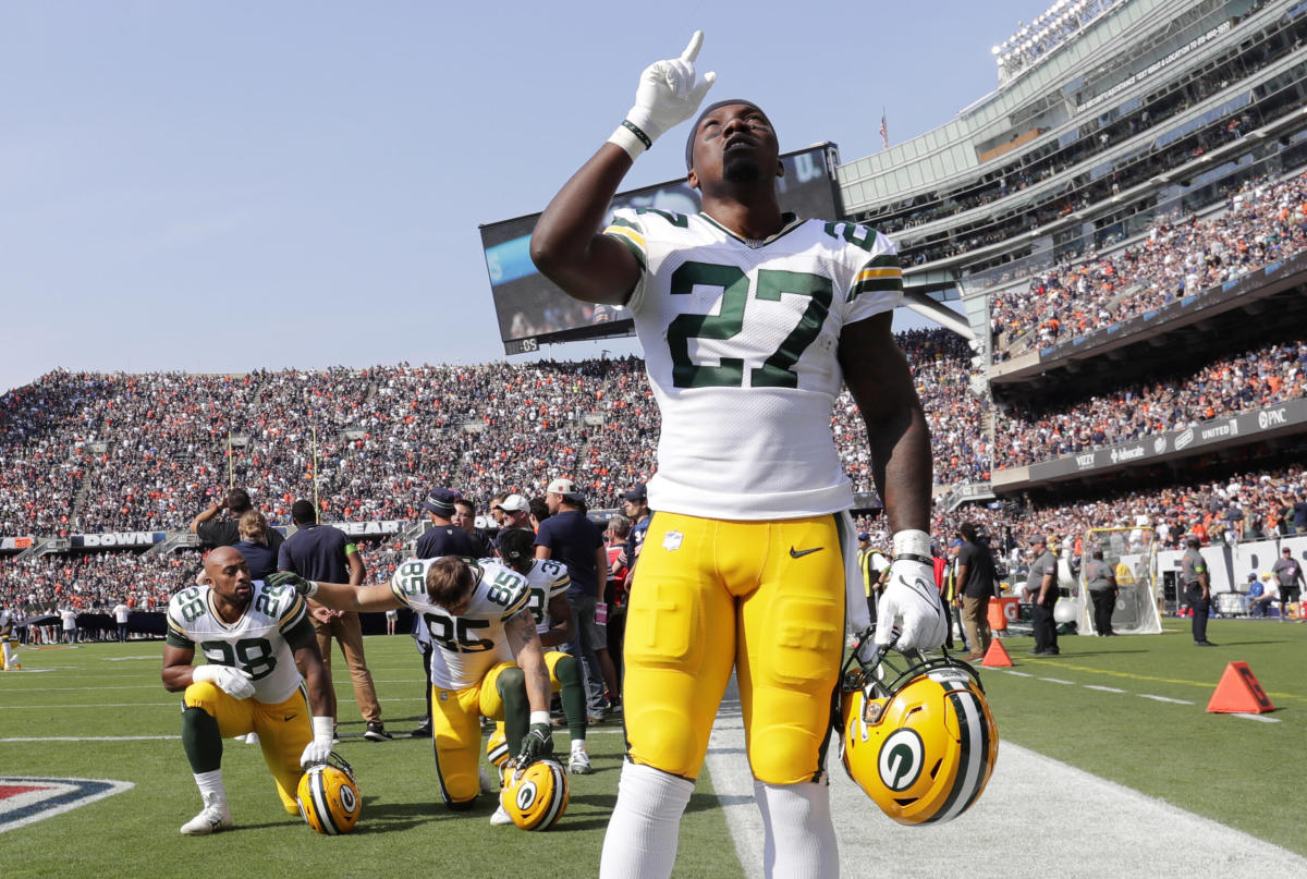 Packers elevate RB Patrick Taylor, DB Innis Gaines from practice squad for  Week 1 vs. Bears