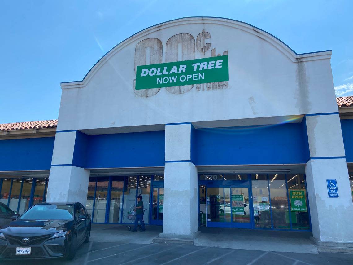 A new Dollar Tree has opened in Clovis at the corner of Shaw and Willow avenues and is about twice the size of the typical store.