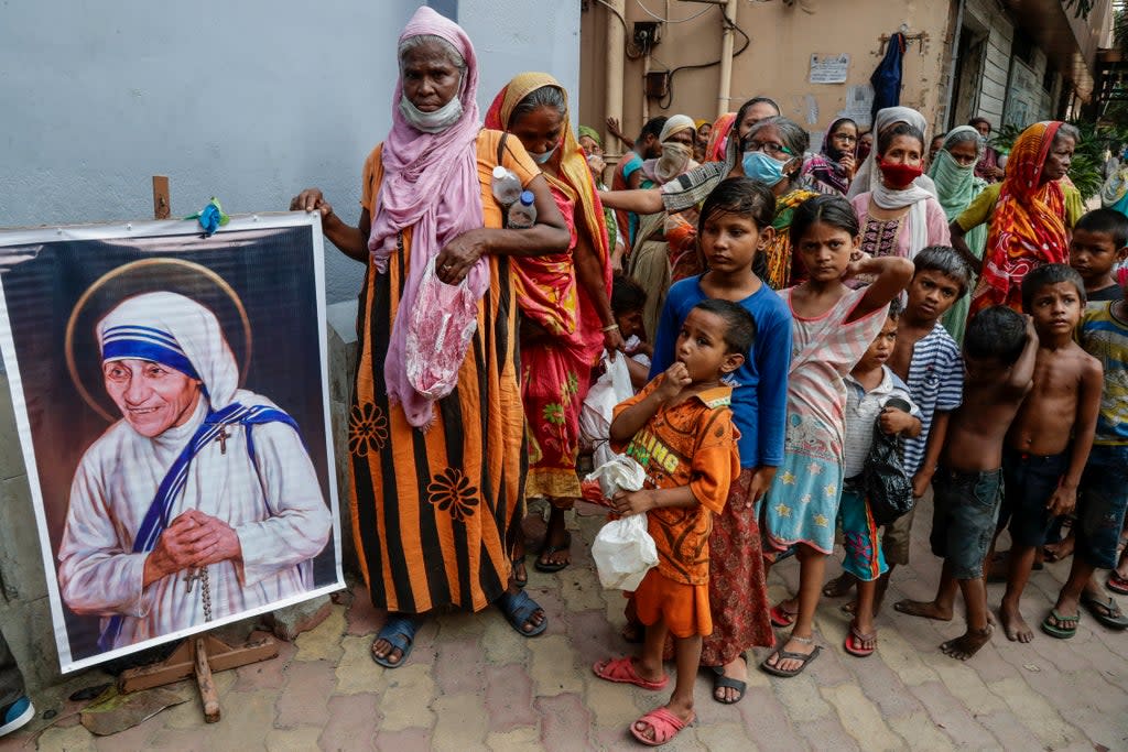 India Mother Teresa (Copyright 2021 The Associated Press. All rights reserved.)
