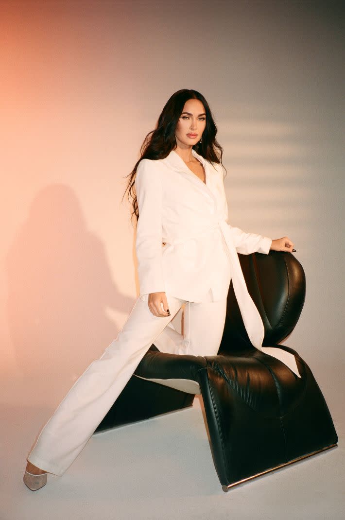 Megan Fox models new pieces from her Boohoo collection. - Credit: Felisha Tolentino/Boohoo