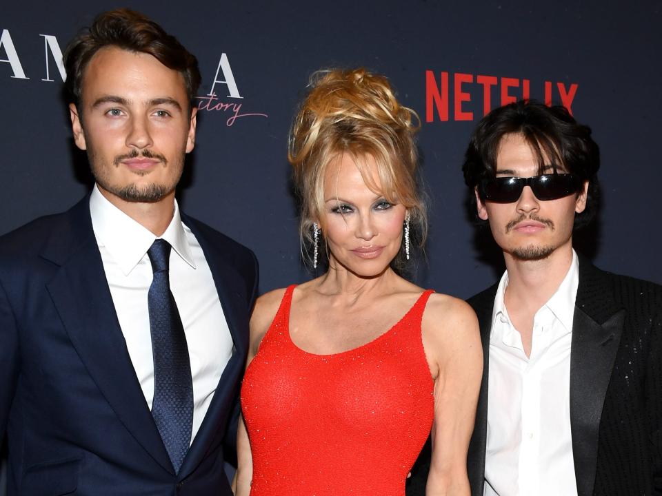 Pamela Anderson Shares 2 Sons With Her Ex Tommy Lee Here S Everything   6b63bfea7de0a4433297cf946d737933