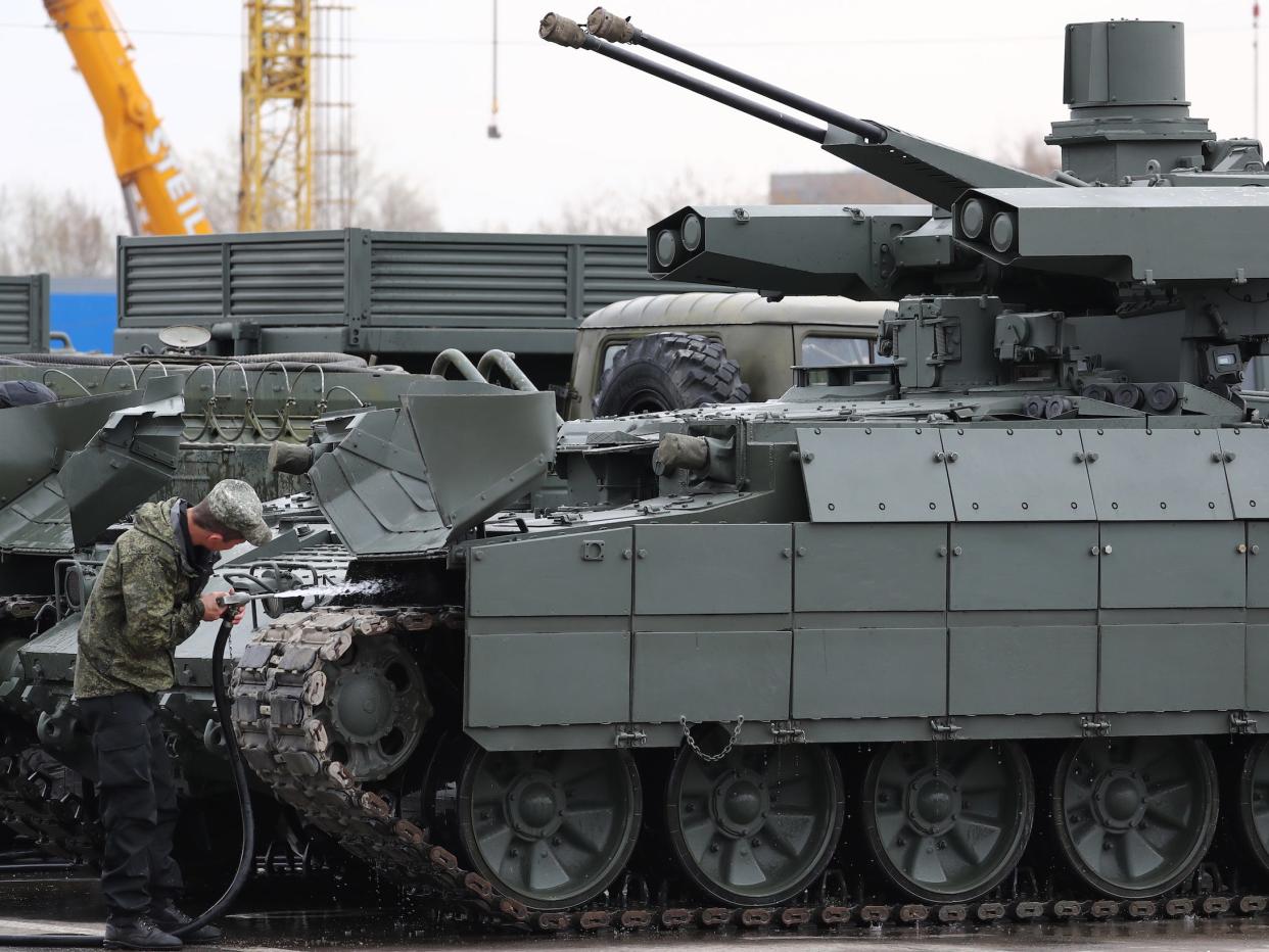 Russia BMPT Terminator armored vehicle