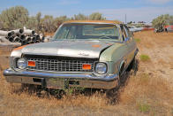 <p>How do you fancy rehoming a classic? This 1973 Chevrolet Nova Custom four-door sedan is desperately seeking a new owner, ideally someone with deep pockets and plenty of time on their hands, who will restore it to its former glory. It seems to be in relatively good condition, so justifies its $4000 asking price.</p><p>The third generation Nova was launched in 1968, and remained in production until 1974. They were consistently good sellers, finding 369,511 buyers in 1973 alone.</p>