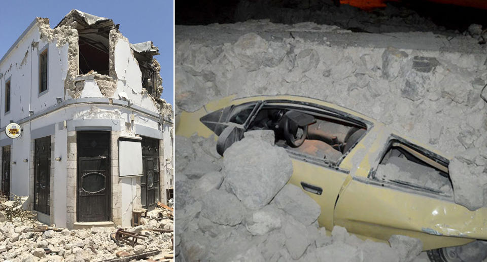 Two tourists killed and 120 injured after earthquake hits Greek and Turkish holiday islands