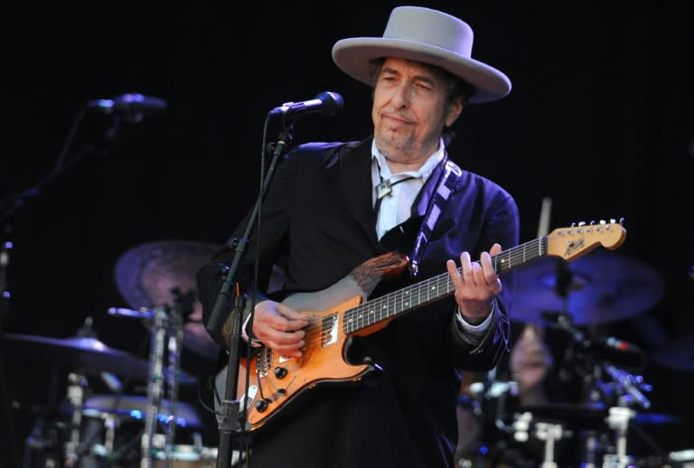 Bob Dylan is the first songwriter to win the Nobel literature prize