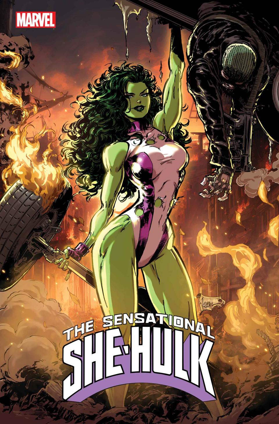 Art from Sensational She-Hulk.