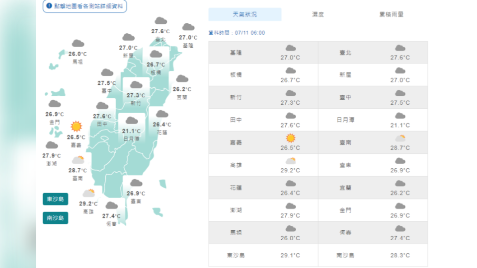 圖／中央氣象局