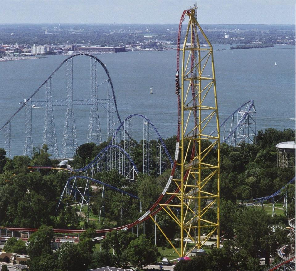 A female guest was seriously injured in August after a metal object fell off a roller coaster at Cedar Point and struck her. 

News 5 Cleveland reported that the injury happened Aug. 15.

At about 4:30 p.m., a female was waiting in line to ride the Top Thrill Dragster when a small metal object came off of a train at the top of the 420-foot tall ride, according to the amusement park. 

Cedar Point told News 5 that the falling object then struck a guest in line.