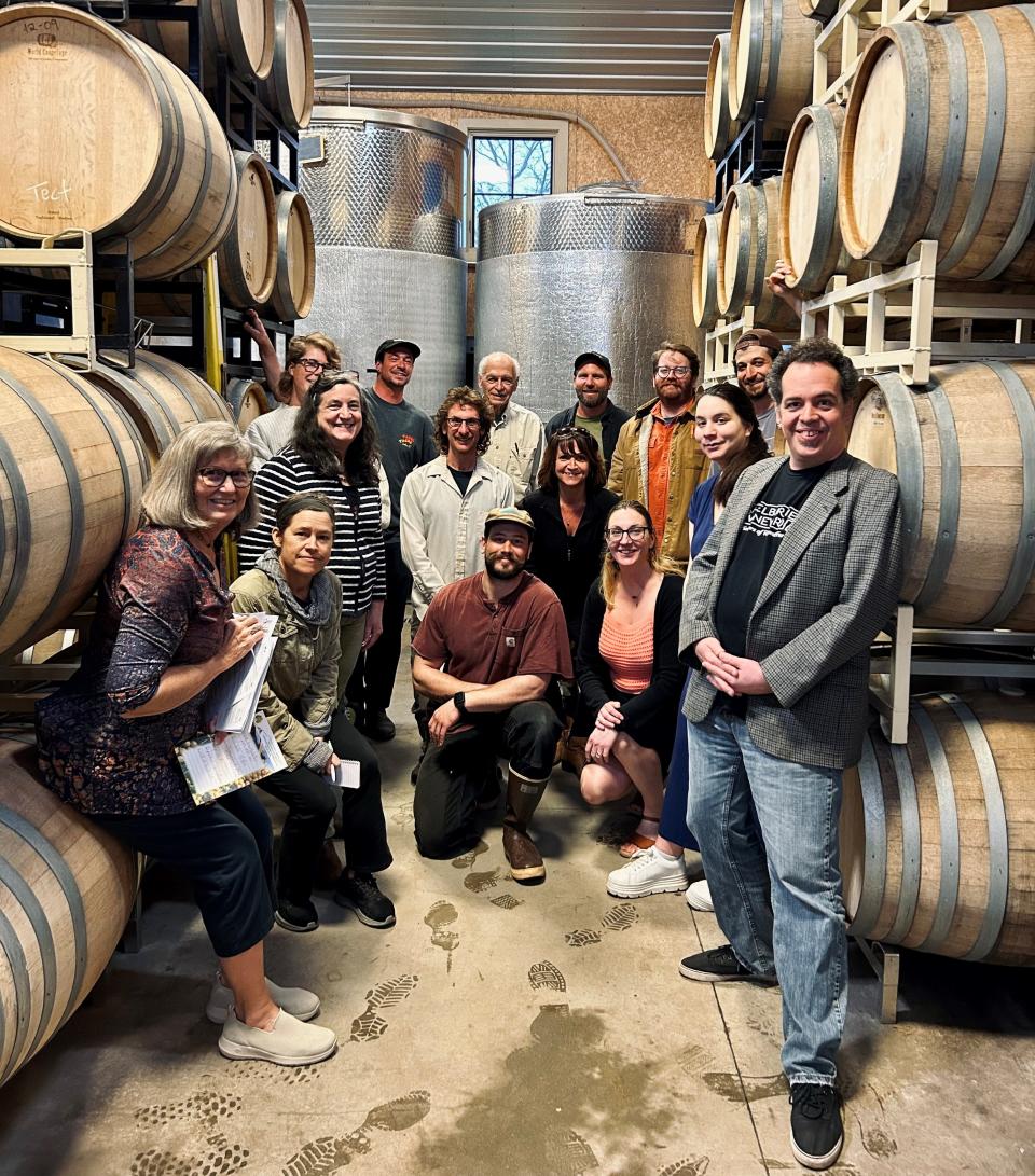 The combined teams of Shelburne Vineyard and Eden Specialty Ciders.