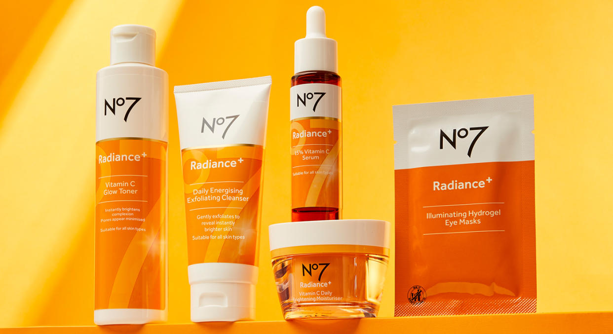 Want to upgrade your skincare routine in 2021? No7 has launched a new vitamin C collection. (No7)