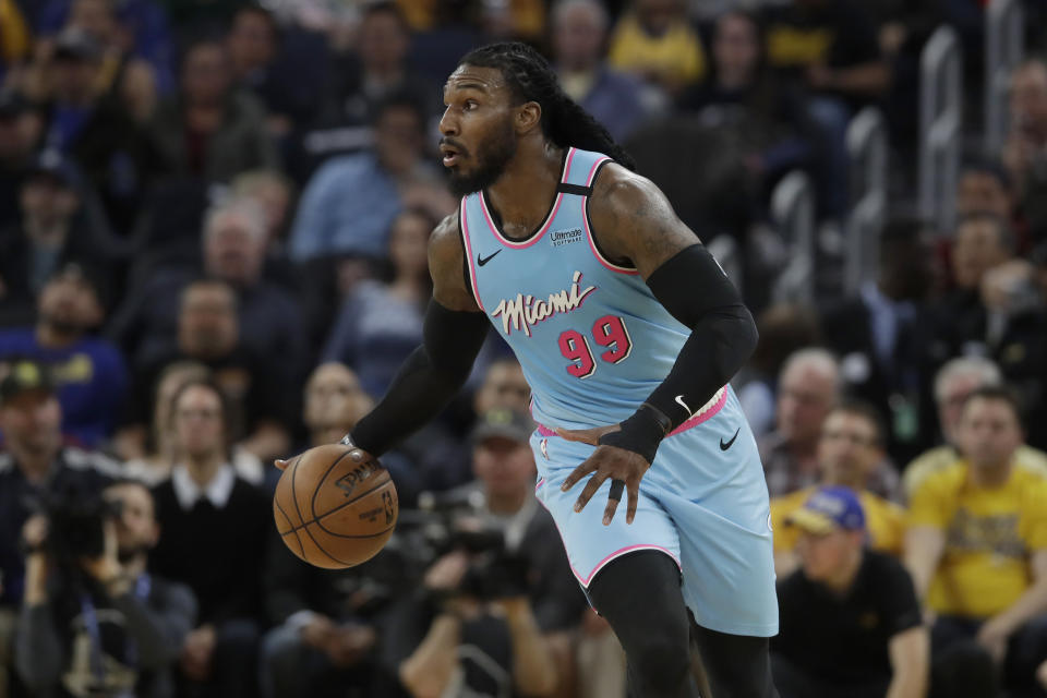 Jae Crowder。（AP Photo/Jeff Chiu）