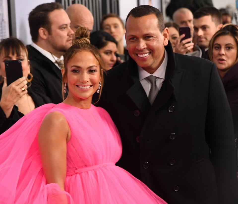 J Lo and Alex Rodriguez