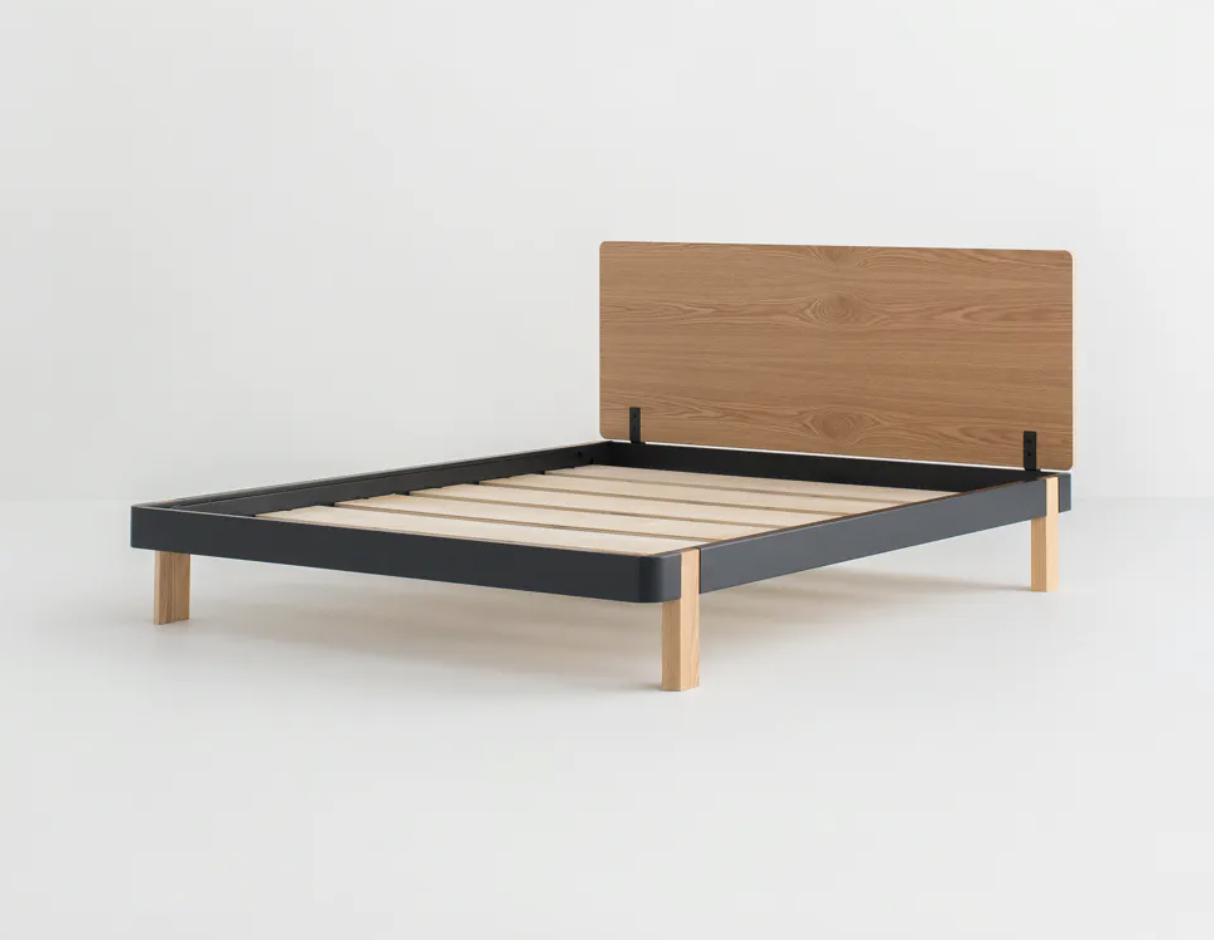 Contrast Platform Bed