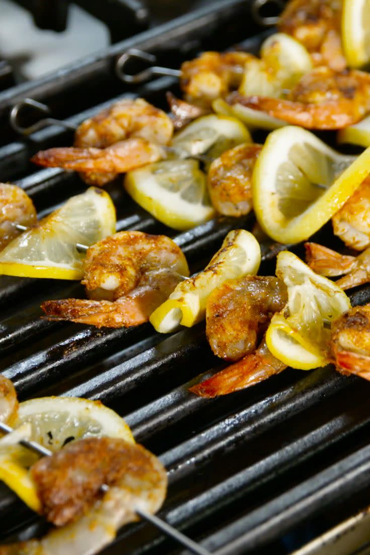 Cajun Shrimp Kebabs