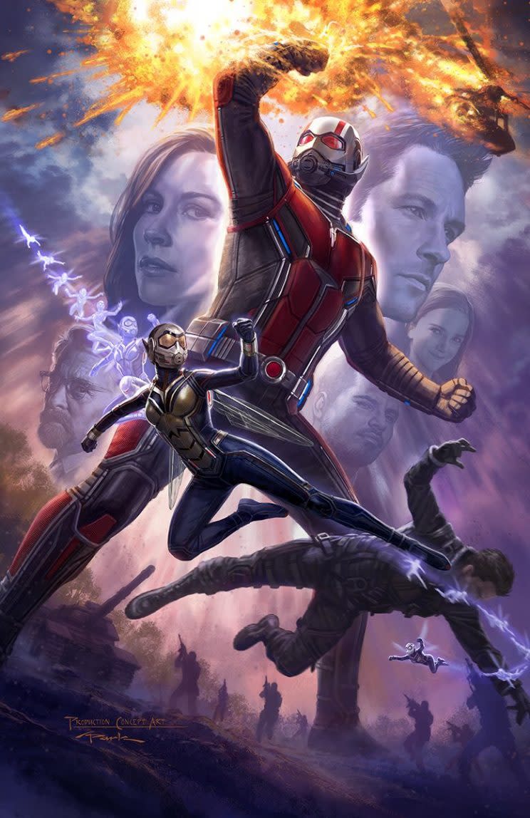 Ant-Man and The Wasp gets a super-sized new poster - Credit: Marvel