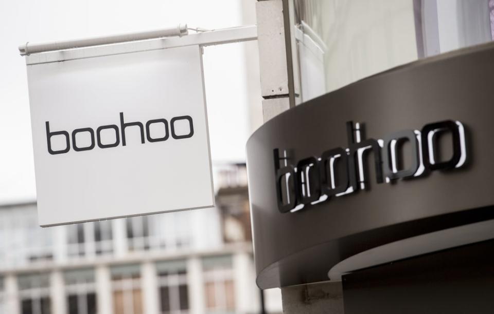 Boohoo sales were up but profits fell (Ian West/PA) (PA Wire)