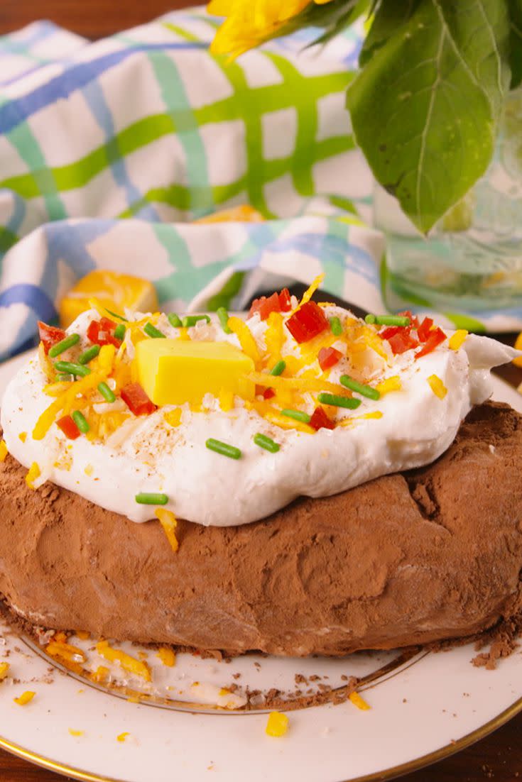 Ice Cream Baked Potato