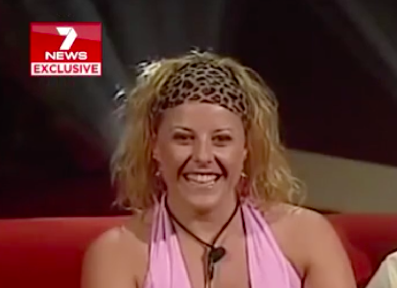 Rita Lazzaroto appeared on Big Brother in 2005. Source: 7 News