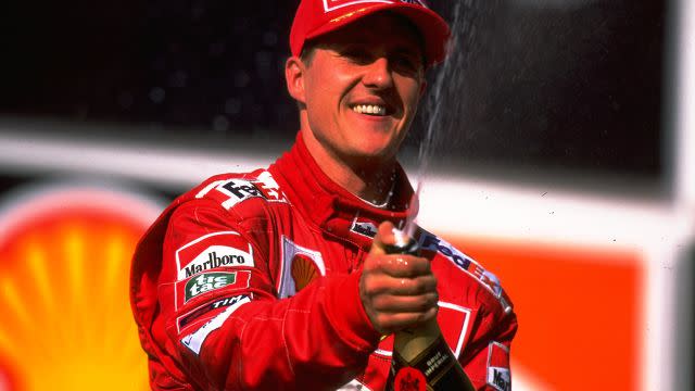 Schumacher in 1999. Image: Getty