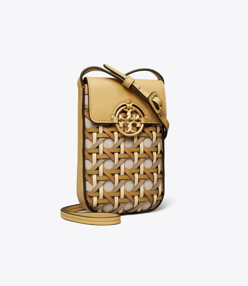 14) Miller Basketweave Phone Crossbody