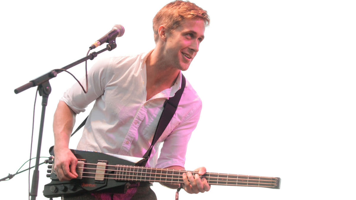  Ryan Gosling of Dead Man's Bones performs at FYF fest 2010 at Los Angeles State Historic Park on September 4, 2010 in Los Angeles, California 