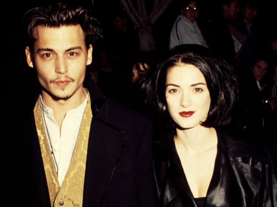 Johnny Depp und Winona Ryder