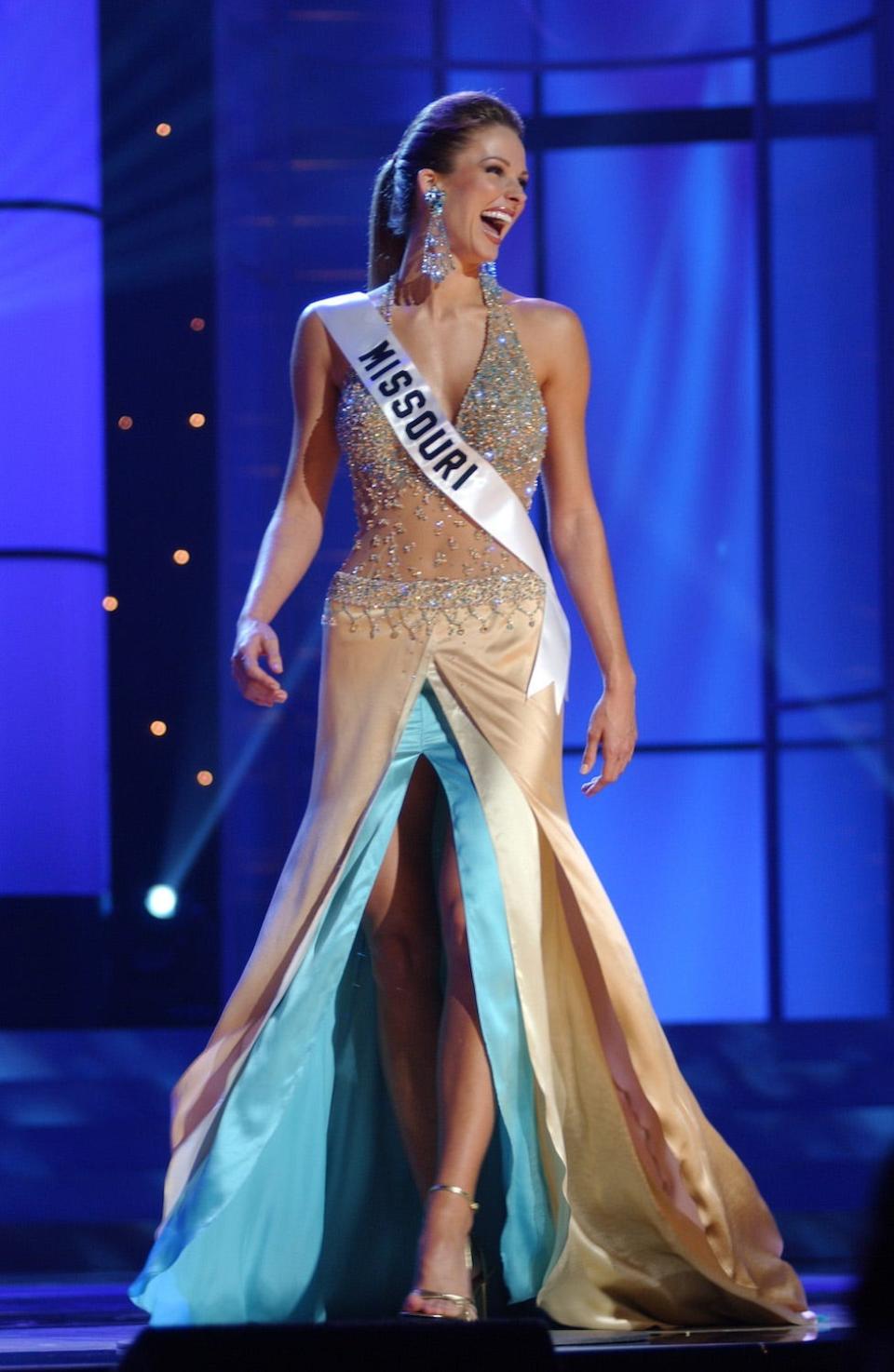Shandi Finnessey during the Miss USA 2004.