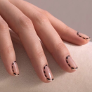 <p>Paper dolls, but make it fashion. Add an element of design to nude nails with a dash pattern. </p><p><em>Design by <a href="https://www.instagram.com/p/Bsc_pI4lXfP/" rel="nofollow noopener" target="_blank" data-ylk="slk:@aliciatnails;elm:context_link;itc:0;sec:content-canvas" class="link ">@aliciatnails</a></em></p>