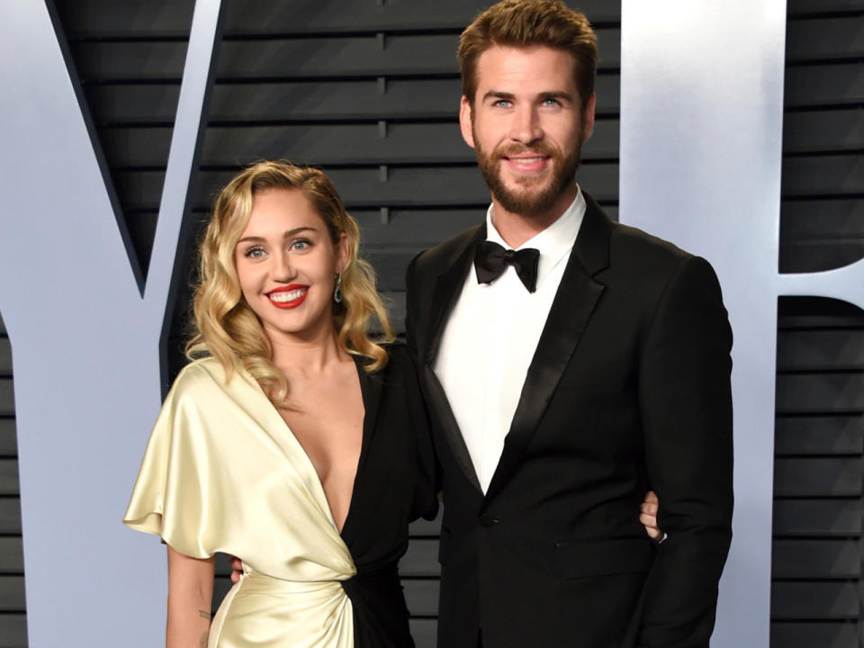 Miley Cyrus und Liam Hemsworth