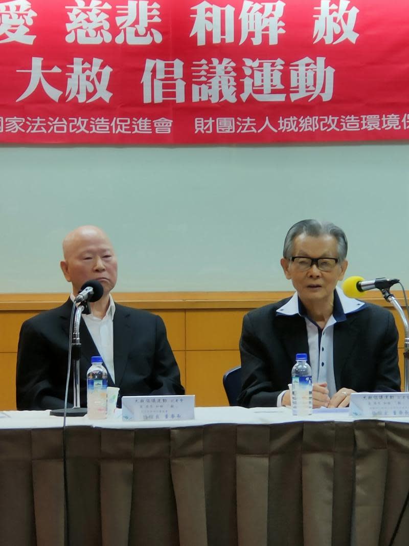 悲天憫人「大赦倡議運動」　民主老兵張俊宏發檄文邀約國人